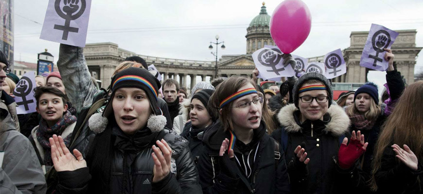 Russia Treating Feminists As Terrorists